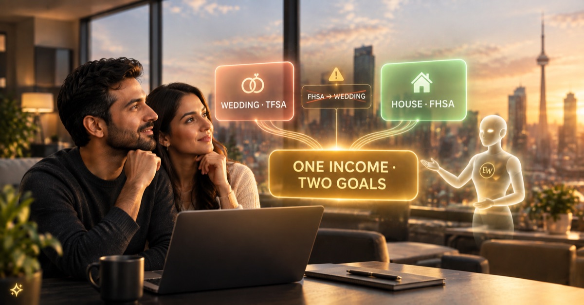 Choosing a TFSA for a wedding and an FHSA for a house down payment in the same year in Canada